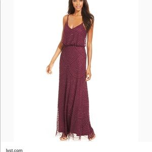 Adriana Papel beaded gown